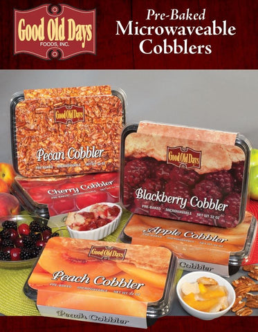 Good Old Days Pecan Cobbler, 32 Ounce -- 6 per case.