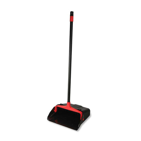 Dust Pan, Lobby Dust Pan, Black --- 6 Count
