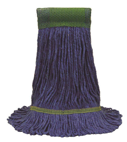 O Cedar MaxiClean Blue Medium Loop End Mophead -- 12 per case.