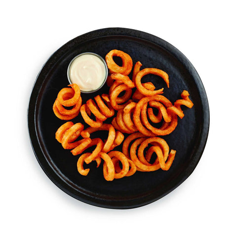 McCain Redstone Canyon Seasoned Skin On Spiral Fries, 4 pound -- 6 per case