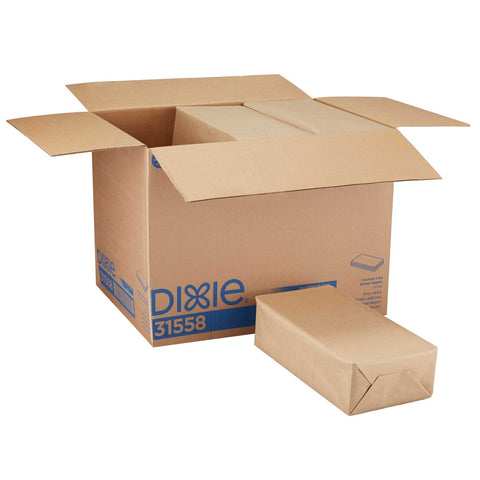 Acclaim 1-Ply 15x17 1/8 Fold Paper Dinner Napkins, White -- 4200 per case.