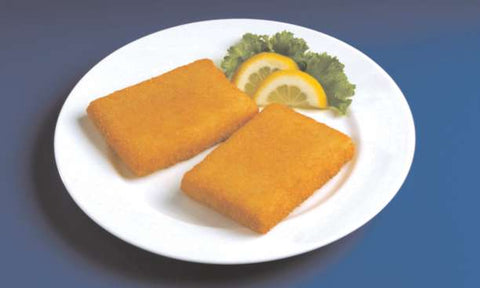 SeaCrisp Breaded Rectangle Alaskan Pollock, 3 Ounce of 54 Pieces, 10 Pound.