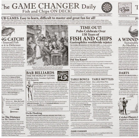 Hoffmaster Waxed Newspaper Print Basket Liner/Sandwich Wrap, 12 x 12 inch -- 2000 per case.
