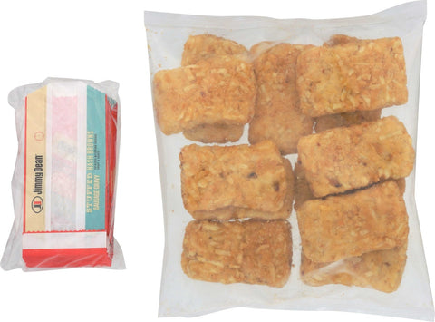 Jimmy Dean Hash Browns Potatoes Stuffed with Sausage Gravy and Cheese, 5.625 Pound.