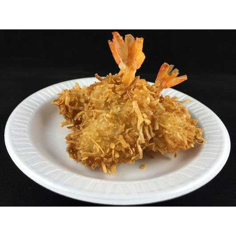 Golden Harvest 16/20 Count Coconut Breaded Clean Tail Butterfly Shrimp, 12 Pound -- 4 per case