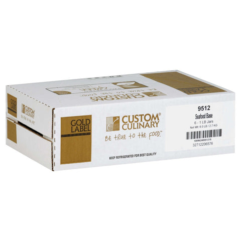 Custom Culinary Gold Label Seafood Base, 1 Pound -- 6 per case.