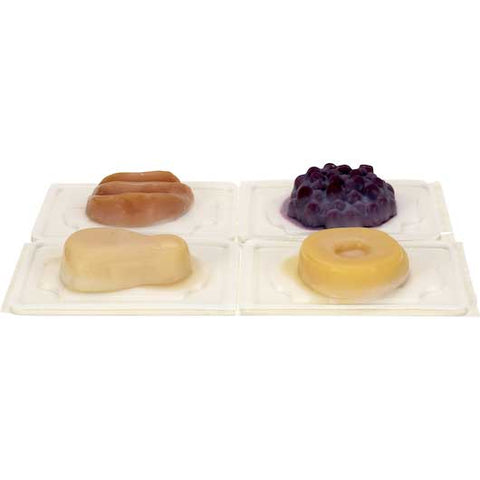 Hormel Healthlabs Thick and Easy Pureed Shaped Fruit Mix, 2.5 Ounce -- 24 per case.