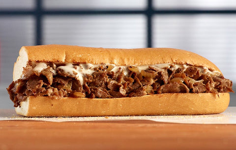 Original Philly Cheesesteak Halal Seasoned Beef Sandwich Slice, 4.15 Ounce -- 40 per case.