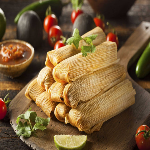 Los Cabos Cheese and Green Chile Tamale with Huske, 5.3 Ounce -- 60 per case