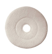 Impact Products White Microfiber High Speed Burnishing Pad, 21 inch Diameter -- 5 per case.