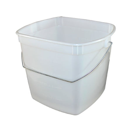 Impact Products Purapail Translucent Utility Pail, 6 Quart -- 48 per case.