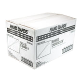Handgards Red Sleeve Disposable Bamboo Chopstick, 9 inch -- 1000 per case.