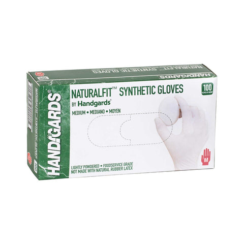 Glove (NaturalFit Synthetic Disposable Glove) Medium,4 Case ---100 Count