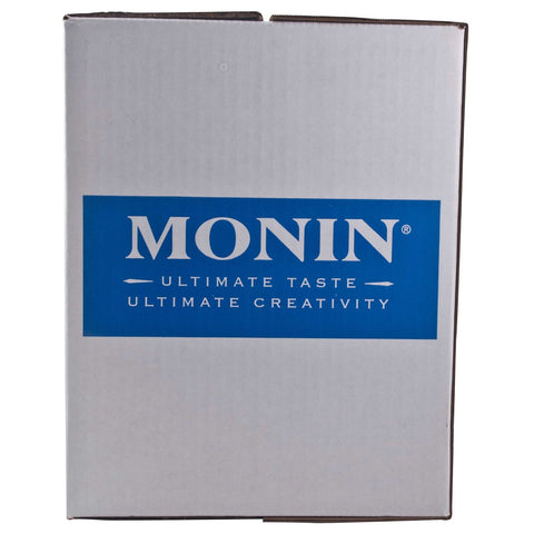 Monin Peach Tea Concentrate - 750 mL glass bottle.