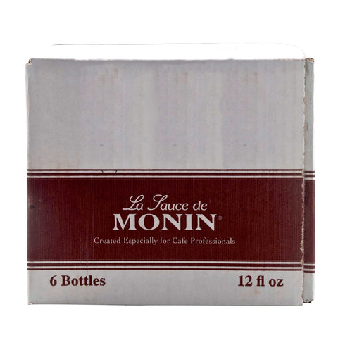 Monin White Chocolate Sauce, 12 Ounce -- 6 per case.
