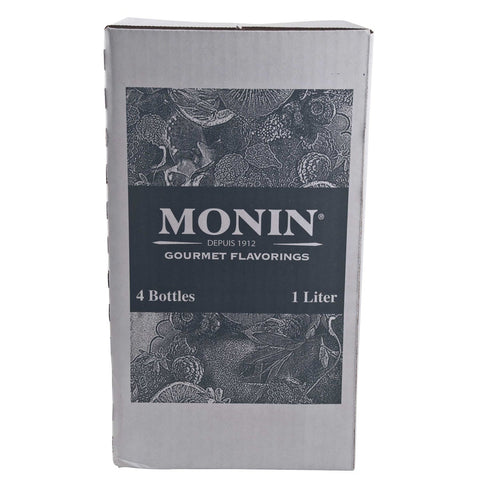 Monin Peach Fruit Puree, 1 Liter -- 4 per case.