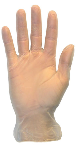 The Safety Zone Premium Extra Large Clear Powder Free Vinyl Gloves -- 1000 per case