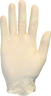 The Safety Zone Premium Small Natural Synthetic Powder Free Vinyl Gloves -- 1000 per case