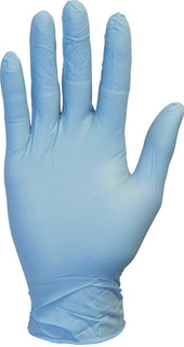 The Safety Zone Blue Medium Powder Free Gloves -- 1000 per case