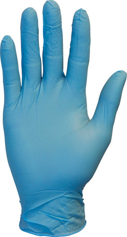 The Safety Zone Blue 6.0 Mil Medium Nitrile Gloves -- 1000 per case