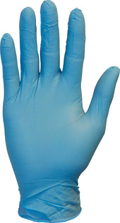 The Safety Zone Blue Extra Large Powder Free Nitrile Gloves -- 1000 per case