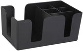 Winco Plastic 6 Compartment Condiment Caddy -- 12 per case