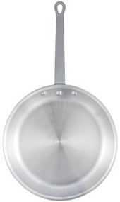 Winco Majestic Aluminum Natural Satin Finish Fry Pan -- 6 per case