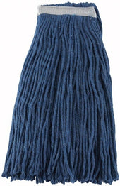 Winco Blue Yarn Cut End Mop Head, 24 Ounce -- 20 per case