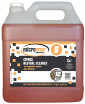 MicroTECH Citrus Neutral Cleaner, 1.5 Gallon.
