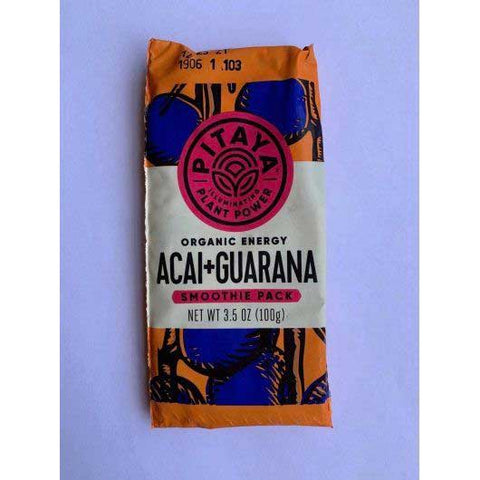 Pitaya Plus Organic Sweetened Acai with Guaran Smoothie Pack, 100 Gram -- 60 per case
