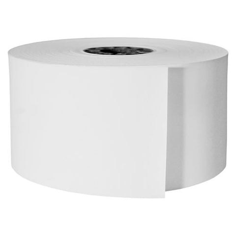 Daymark 1 Ply Paper Cash Register Tape, 165 feet -- 50 per case.
