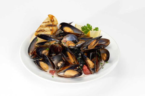 Pana Pesca Blue Whole Shell Mussel, 1 Pound -- 10 per case.