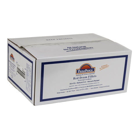 Pana Pesca Skin On Boneless Red Drum Fillet, 8-10 Ounce.