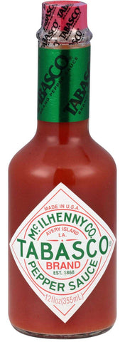 Tabasco Original Pepper Sauce, 12 Fluid Ounce Bottle -- 12 per case