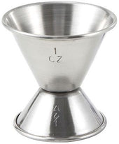 Winco Stainless Steel Double Jigger, 0.5 x 1 Ounce -- 12 per case