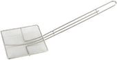Winco Nickel Plated Square Mesh Skimmer, 6 3/4 x 6 3/4 inch -- 12 per case