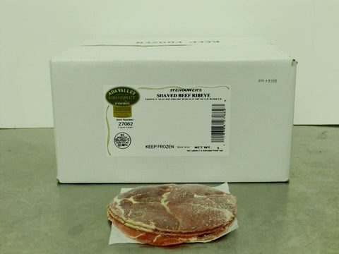 Stehouwers Shaved Beef Ribeye, 4.5 Ounce -- 32 per case.