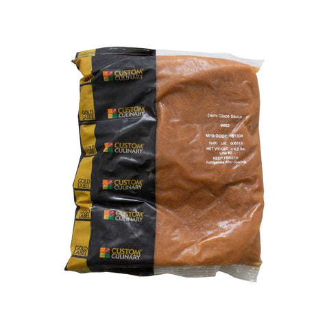 Custom Culinary Gold Label Demi-Glace Sauce, 4 Pound -- 4 per case.