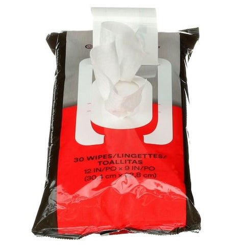 Scotch Brite Stainless Steel Hood Degreaser Wipes with Scotchgard Protector - 30 per pack -- 6 packs per case