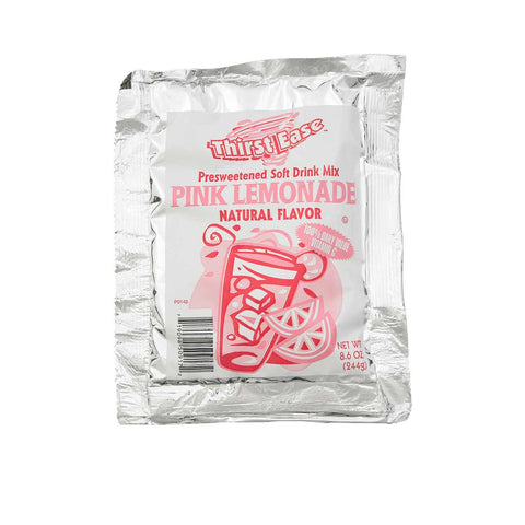 Thirst Ease Pink Lemonade Drink Mix, 8.6 Ounce -- 12 per case.
