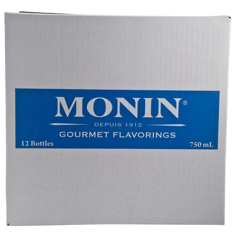 Monin Raspberry Zero Calorie Natural Flavoring, 750 Milliliter -- 6 per case.