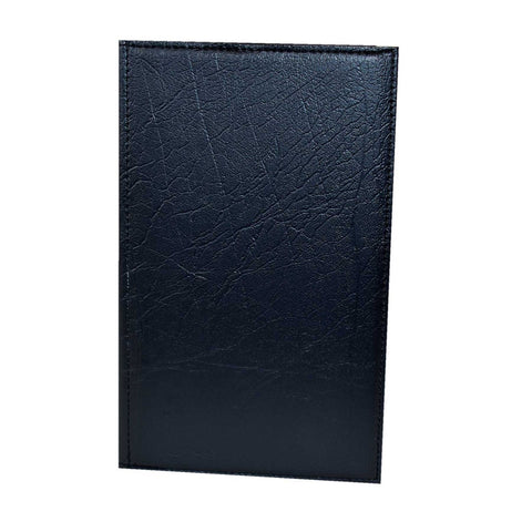 National Checking Company Black Castilian Guest Check Holder, 6 x 10 inch -- 5 per case.