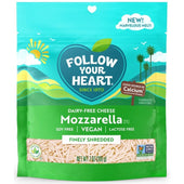 Follow Your Heart Dairy Free Mozzarella Style Finely Shredded Cheese, 7 Ounce -- 8 per case
