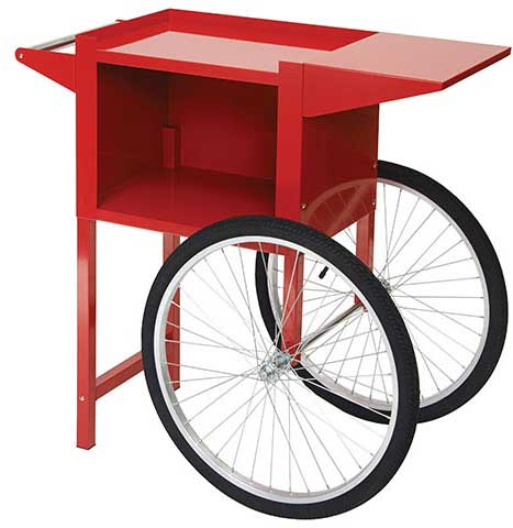 Winco ShowTime Mobile Cart for POP-8R Popcorn Machine, 36 7/8 x 22 3/4 x 34 5/8 inch -- 1 set