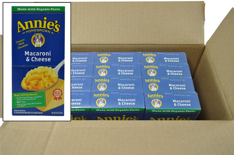 Annies Homegrown Organic Classic Macaroni and Cheese, 6 Ounce -- 12 per case