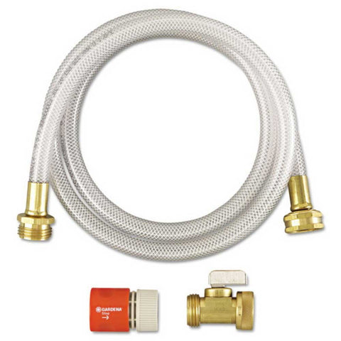 Diversey RTD Reusable Water Hook-Up Kit, 3/8 inch x 5 Feet