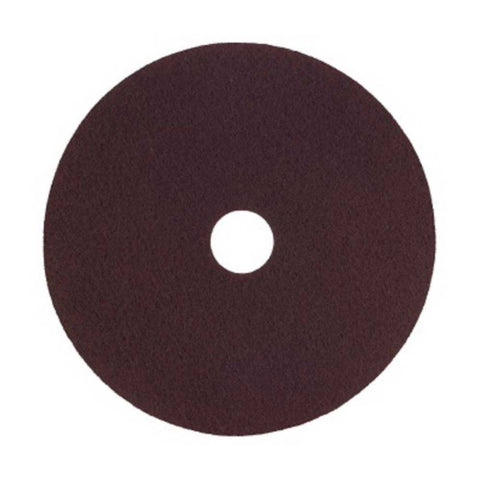 Scotch Brite Maroon Round Scrubbing Pad, 510 mm -- 5 per case