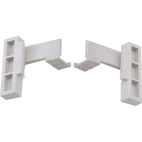 Cambro Speckled Gray 10 Sets Corner Connector for 5 Shelves -- 10 sets per case.