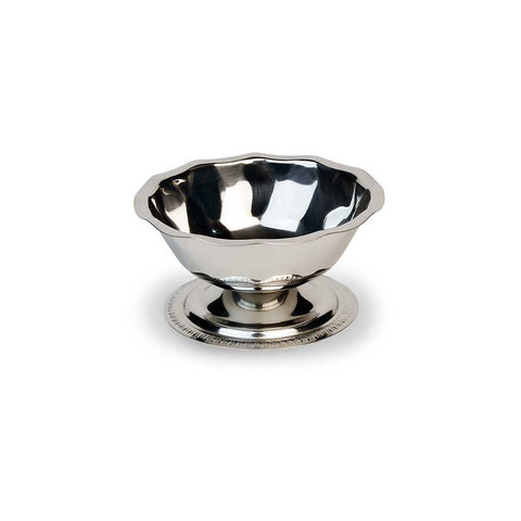 Sherbet Dish,Paneled, Stainless Steel , 5 Ounce -- 12 Per Case
