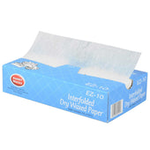 10X10.75 Interfolded Deli Dry Wax Economy Grade Tissue, 500 per pack -- 12 packs per case